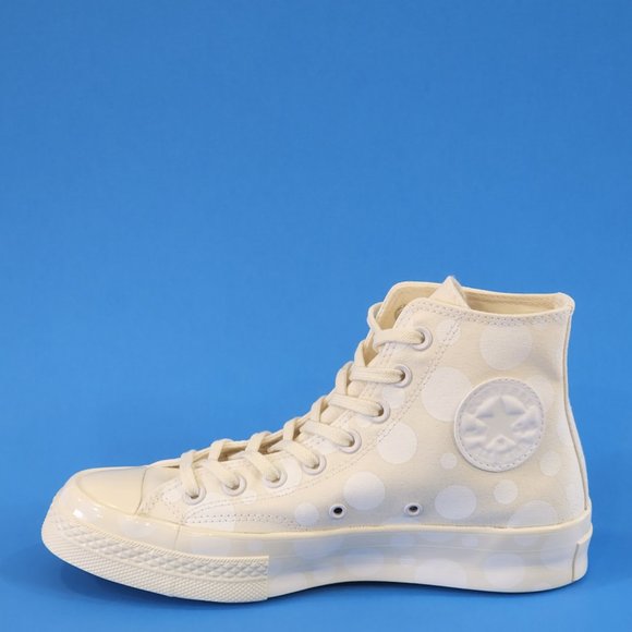 Converse Chuck 70 Hi Lift Polka Dots Canvas Women's Sneakers A01183C NWT - Picture 3 of 6